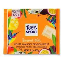   Ritter Sport Шоколад білий  Манго-маракуйя, 100 г (866783) (4000417217004)