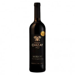   Chateau Chizay Вино  Merlot кошерне червоне сухе, 0.75 л (4820001632804)