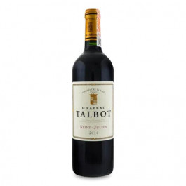   Chateau Talbot Вино  Saint-Julien 4-me Grand Cru Classe 2014, 0.75 л (0250011806423)