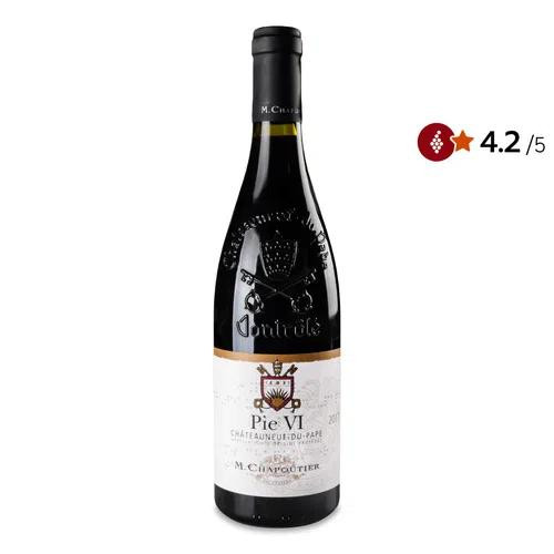 Chapoutier Вино  Chateauneuf-du-Pape Pie VI, 0.75 л (3391180007598) - зображення 1