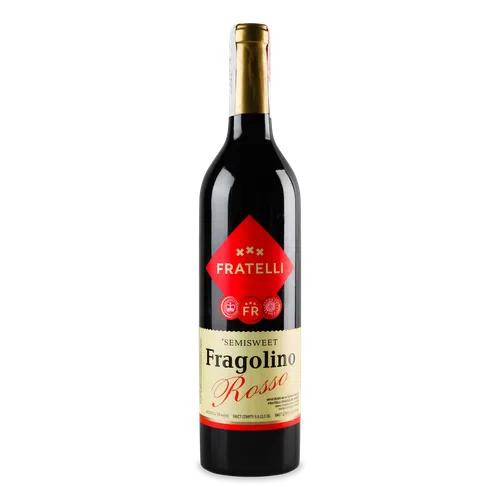 Fratelli Вино  Fragolino Rosso червоне напівсолодке, 0,7 л (4820236721908) - зображення 1