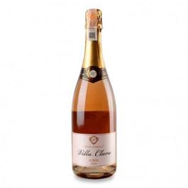   Villa Clara Вино ігристе  Cava Brut Rose, 0,75 л (8421414319137)