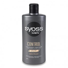   Syoss Шампунь  Men Control для нормальных и сухих волос 440 мл (9000101277357)