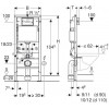 Geberit Duofix Basic 458.103.00.1+Volle Libra S Rimless 13-41-160S - зображення 2