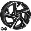 ZW Zorat Wheels BK 5714 (R15 W6.5 PCD4x108 ET25 DIA65.1) - зображення 1