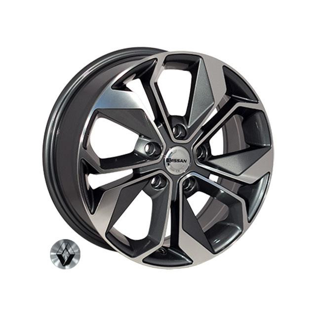 ZW Zorat Wheels BK 5168 (R15 W6.5 PCD5x98 ET35 DIA58.1) - зображення 1