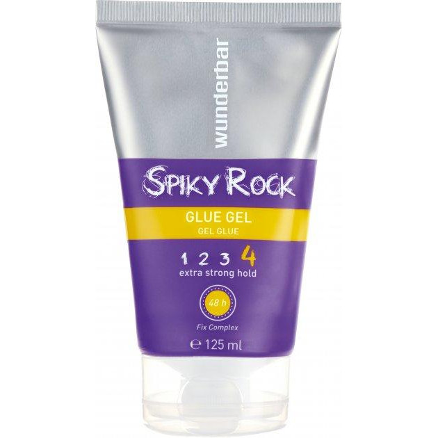 Wunderbar Гель для волос  Spiky Rock Glue Gel экстра сильной фиксации 125 мл (5499899069611) - зображення 1