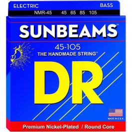   DR NMR-45 Sunbeams Nickel Plated 4 String Medium Bass Strings 45/105