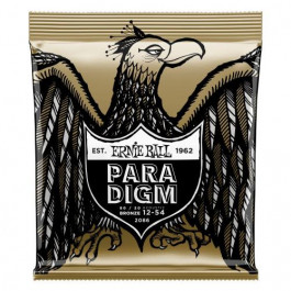   Ernie Ball P02086 Paradigm Medium-Light Acoustic 80/20 Bronze 12/54