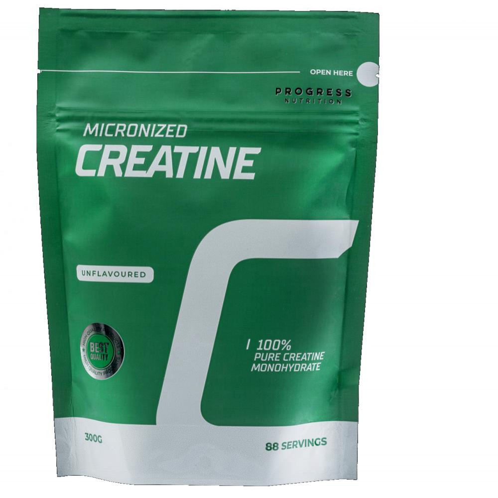 Progress Nutrition 100% Creatine Monohydrate 300 g /88 servings/ Unflavored - зображення 1