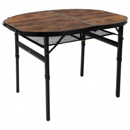   Bo-Camp Woodbine Oval 100x70 cm Black/Wood look (1404185)