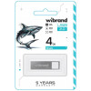 Wibrand 4  GB Shark Silver USB 2.0 (WI2.0/SH4U4S) - зображення 2