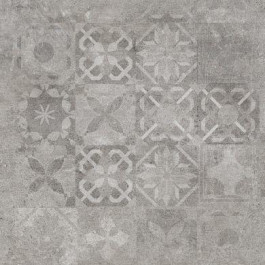   CERRAD SOFTCEMENT SILVER DECOR PATCHWORK RECT. 60x60