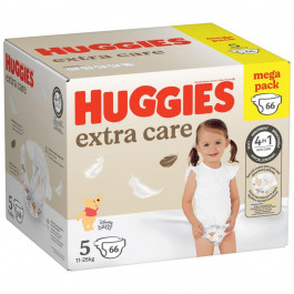   Huggies Extra Care 5, 66 шт