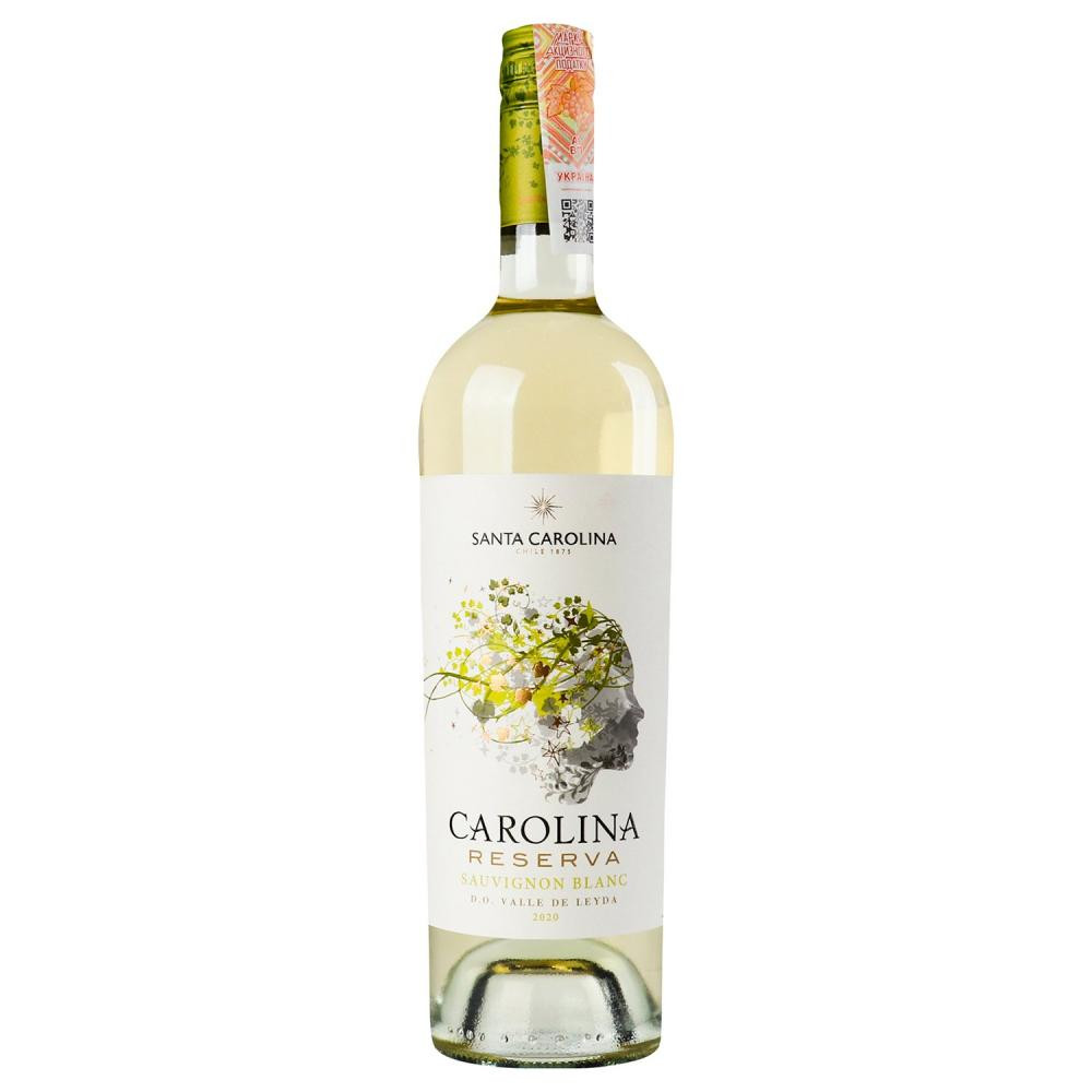 Santa Carolina Вино  Reserva Sauvignon Blanc, 0,75 л (7804350596366) - зображення 1