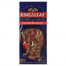   Kingsleaf Чай чорний  English Breakfast, 25*2 г (4792252942424)