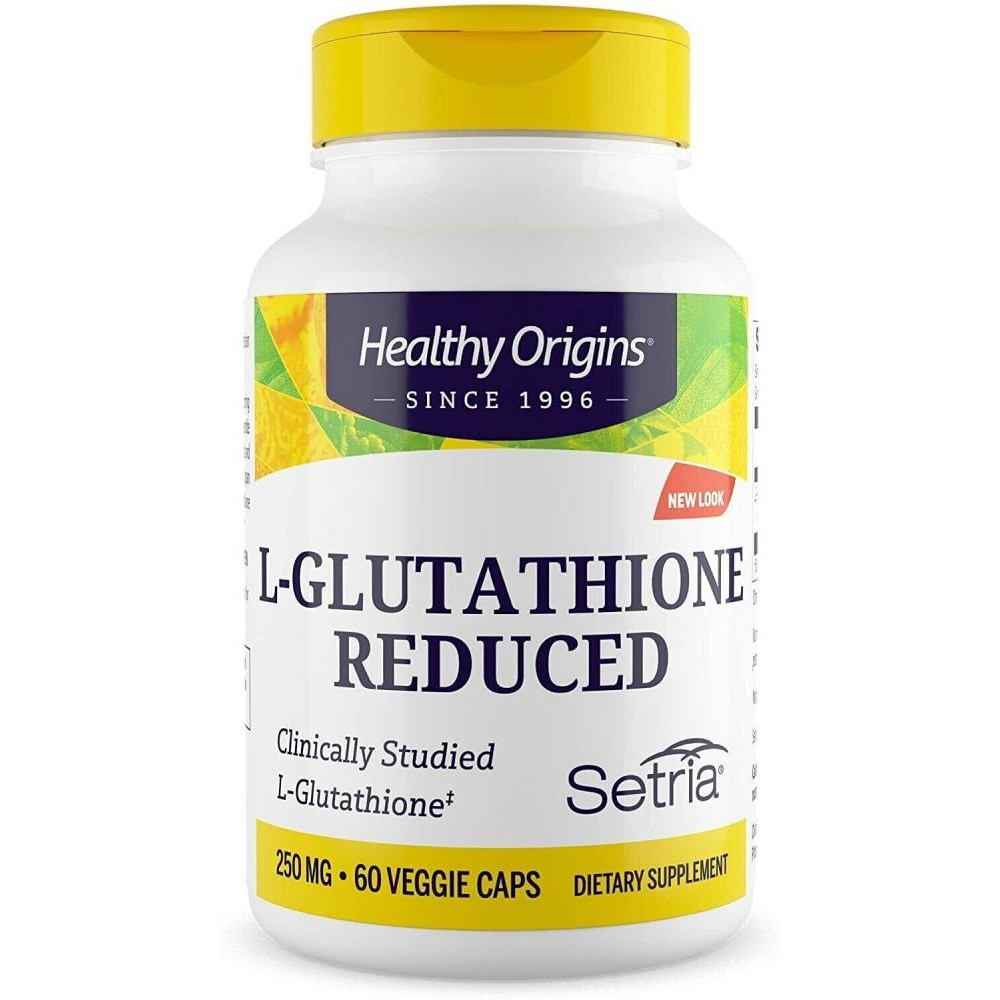 Healthy Origins L-Glutathione Setria 250 mg 60 caps L-Глутатион (HO41333) - зображення 1