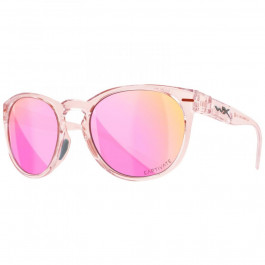   Wiley X Жіночі окуляри  Covert - Captivate Polarized Rose Gold Mirror/ Gloss Crystal Blush