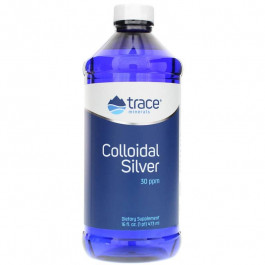   Trace Minerals Колоїдне срібло, Colloidal Silver, , 30 PPM, 475 мл