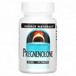   Source Naturals Прегненолон (Pregnenolone) 10 мг 120 таблеток