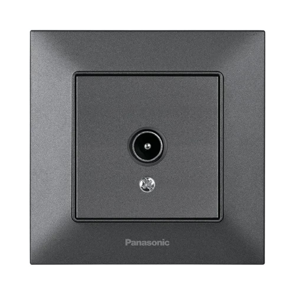 Panasonic Arkedia Slim Terminated Complete Dark Gray (WNTC04512DG-UA) - зображення 1