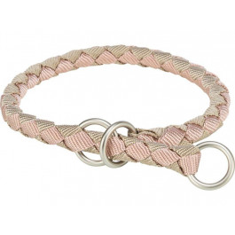   Trixie Нашийник  Cavo полуудавка XS–S 25–31 см D12мм Pink/Sand (144435)