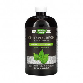   Nature's Way Рідкий хлорофіл  Chlorofresh Liquid Chlorophyll 473 ml (Mint)