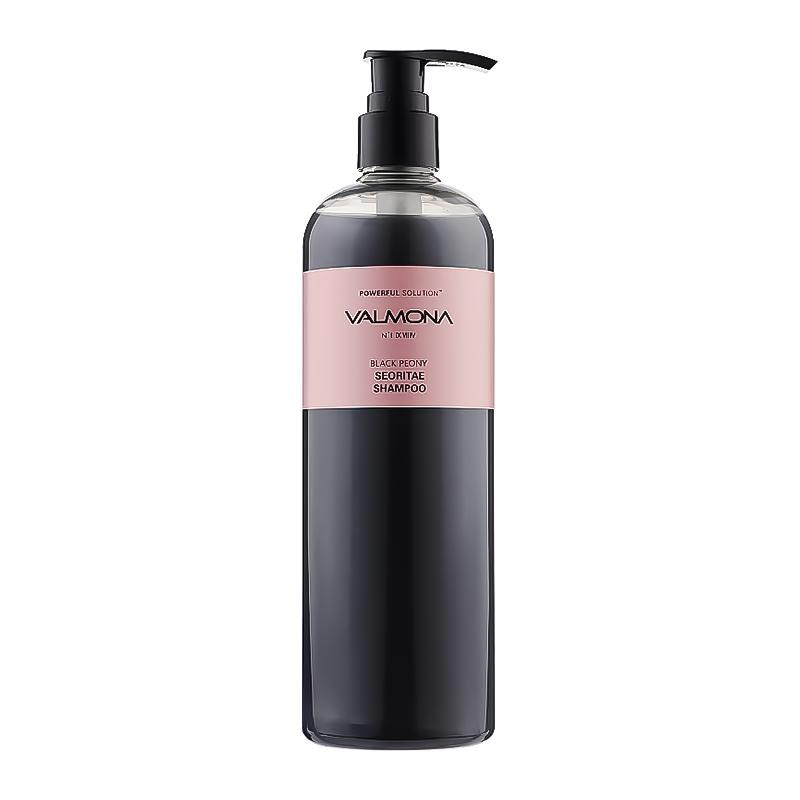 Valmona Шампунь для волос  Черный Пион Бобы Powerful Solution Black Peony Seoritae Shampoo 480 мл (880292900 - зображення 1