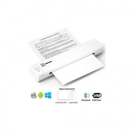   Ukrmark M08-WT А4, Bluetooth, USB, білий (00883)