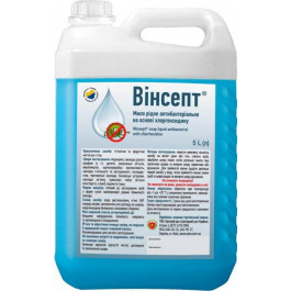   Вінсепт Мыло  жидкое антибактериальное на основе хлоргексидина 5 л (4820106100543)