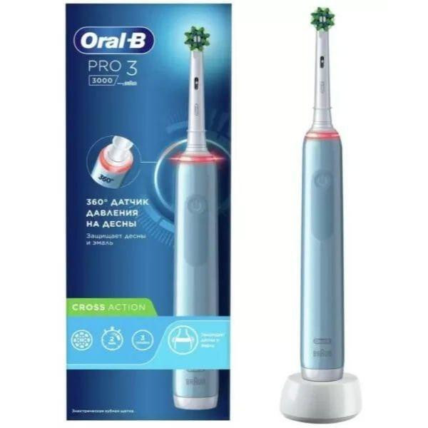 Oral-B PRO3 3000 D505.513.3 Cross Action Blue - зображення 1