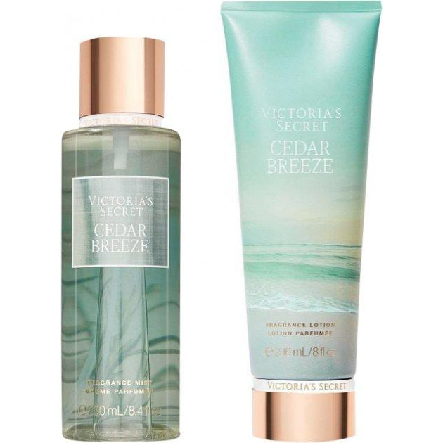 Victoria's Secret Набір для тіла Victoria’ Cedar Breeze Лосьйон для тіла 236 мл + Міст 250 мл (1159790132) - зображення 1