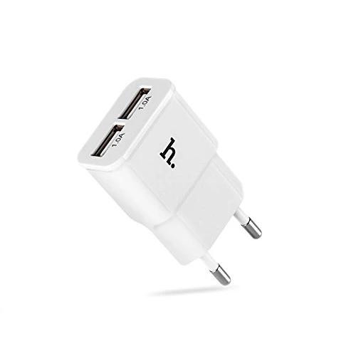 Hoco UH202 2USB 2.1А White - зображення 1