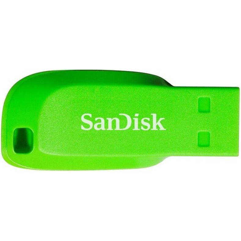 SanDisk 32 GB Cruzer Blade USB 2.0 Green (SDCZ50C-032G-B35GE) - зображення 1