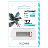 Wibrand 32 GB Falcon Silver-Red USB 2.0 (WI2.0/FA32U7R) - зображення 2