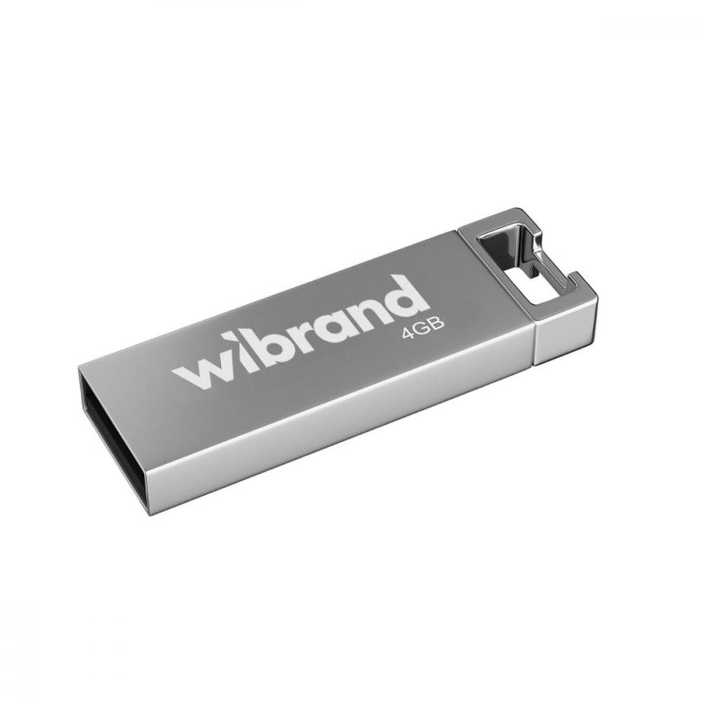 Wibrand 4 GB Chameleon Silver USB 2.0 (WI2.0/CH4U6S) - зображення 1