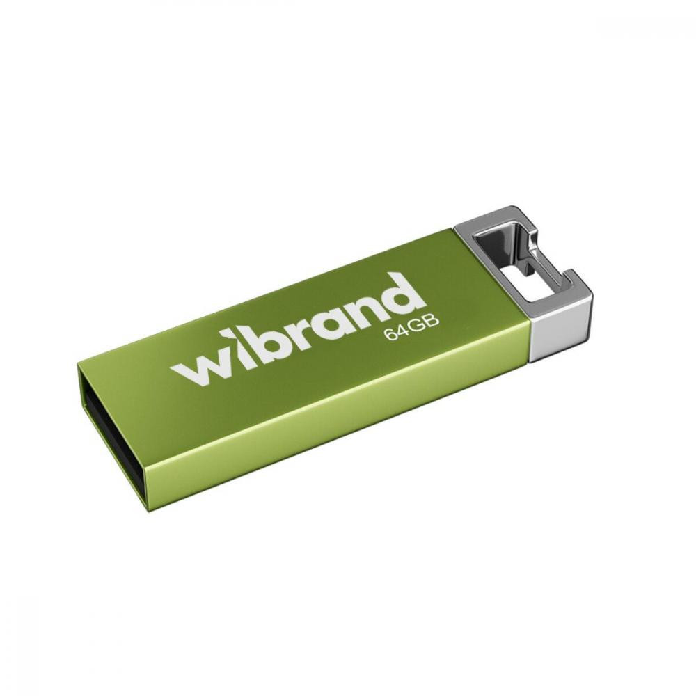 Wibrand 64 GB Chameleon Green USB 2.0 (WI2.0/CH64U6LG) - зображення 1