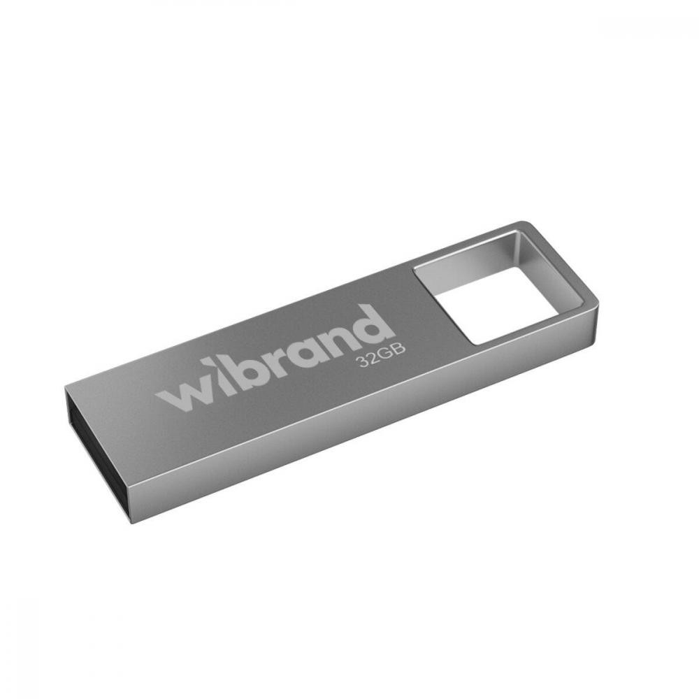 Wibrand 32 GB Shark Silver USB 2.0 (WI2.0/SH32U4S) - зображення 1