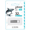 Wibrand 32 GB Shark Silver USB 2.0 (WI2.0/SH32U4S) - зображення 2