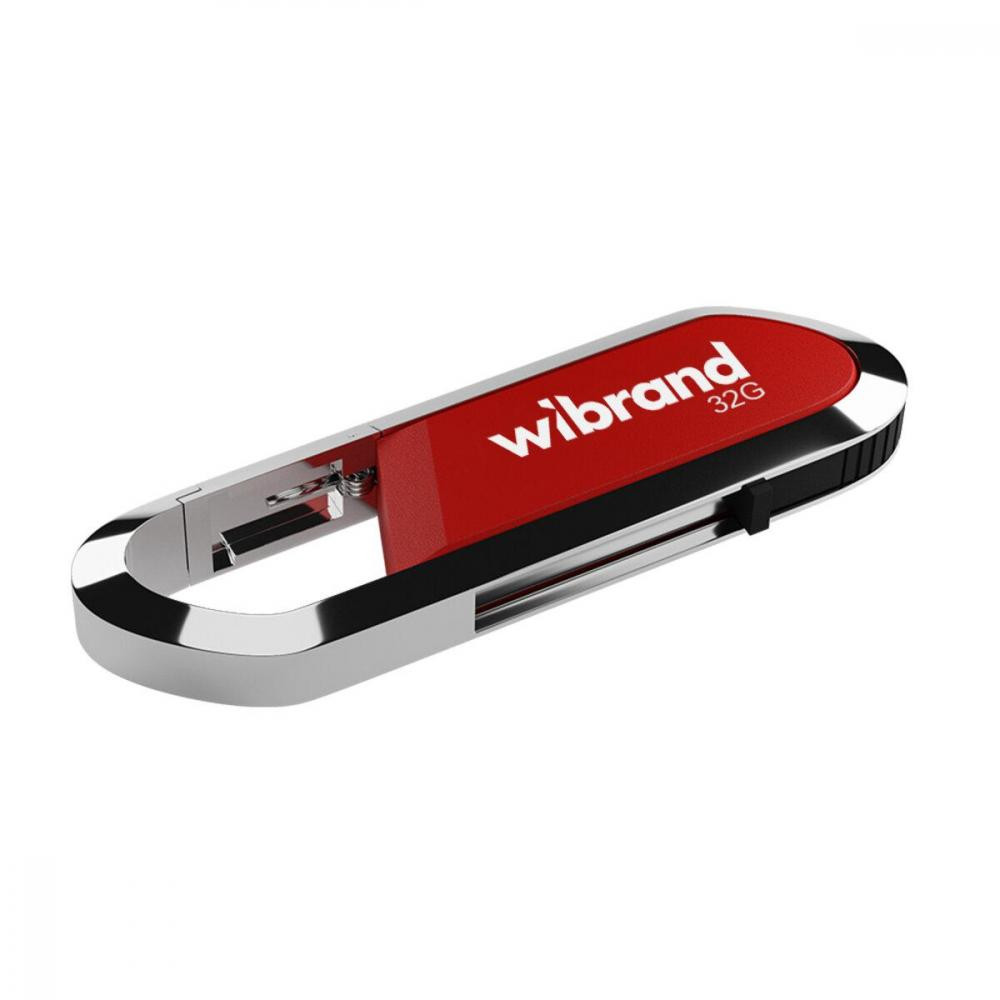 Wibrand 32 GB Aligator Red USB 2.0 (WI2.0/AL32U7DR) - зображення 1