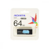 ADATA 64 GB UV220 Black/Blue (AUV220-64G-RBKBL) - зображення 3