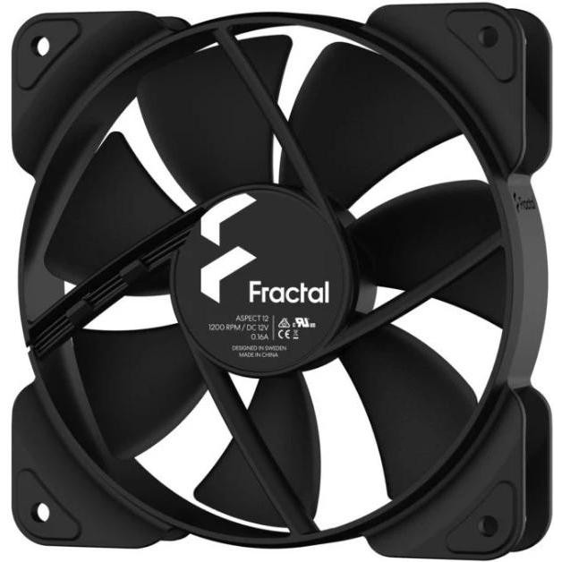 Fractal Design Aspect 12 Black (FD-F-AS1-1201) - зображення 1