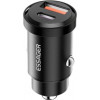 Essager Car Charger 30W 1xUSB-A, 1xUSB-C Black (ECCAC-TL01) - зображення 1