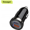 Essager Turbo Dual QC3.0 Car Charger 18W Blue (ECC2Q-WL0A) - зображення 2