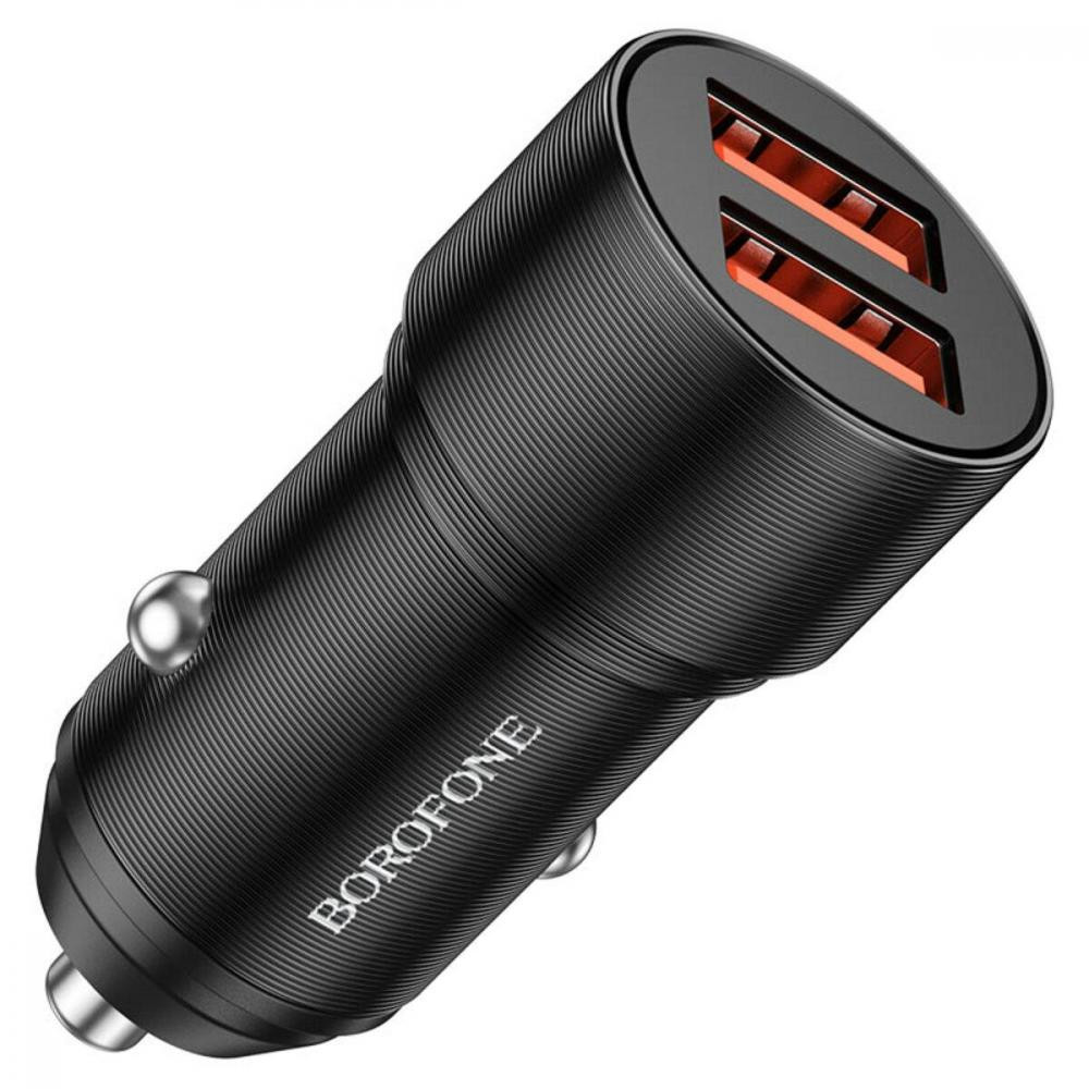 Borofone BZ19 Wisdom + micro-USB Black (BZ19MB) - зображення 1