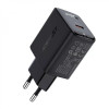 Acefast A21 Fast Charge Wall Charger GaN 30W Black (AFA21B) - зображення 1