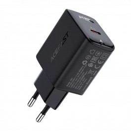   Acefast A21 Fast Charge Wall Charger GaN 30W Black (AFA21B)