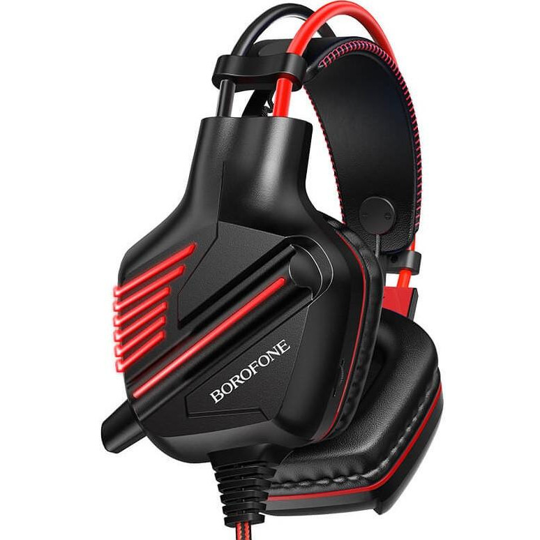 Borofone BO101 Racing Black/Red - зображення 1