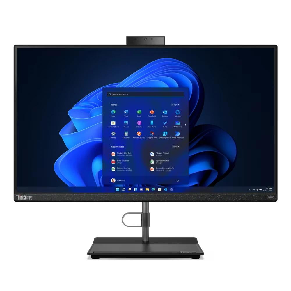 Lenovo ThinkCentre neo 30a 27 Gen 4 Raven Black (12JV002TUI) - зображення 1