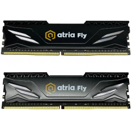   ATRIA 32 GB (2x16GB) DDR4 3600 MHz Fly Black (UAT43600CL18BK2/32)